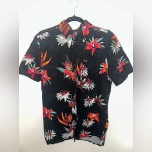 Volcom Men’s Tropical Button Down Tee